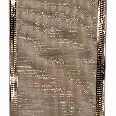 Stuha organzová s drátkem bronzová 9.1 m