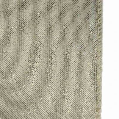 Stuha organzová s drátkem zlatá vánoční 9.1 m