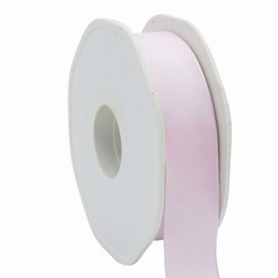 Taftová stuha s drátkem 23 mm x 20 m růžová
