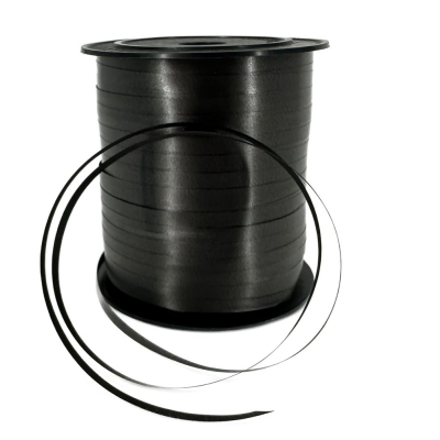 Stuha VÁZACÍ CURLY RIBBON ČERNÁ 5mmx250m