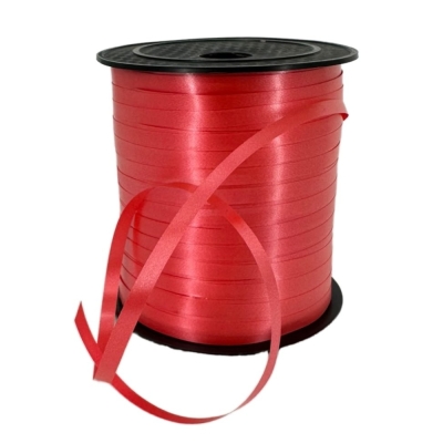 Stuha VÁZACÍ CURLY RIBBON ČERVENÁ 5mmx250m