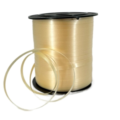Stuha VÁZACÍ CURLY RIBBON KRÉMOVÁ 5mmx250m
