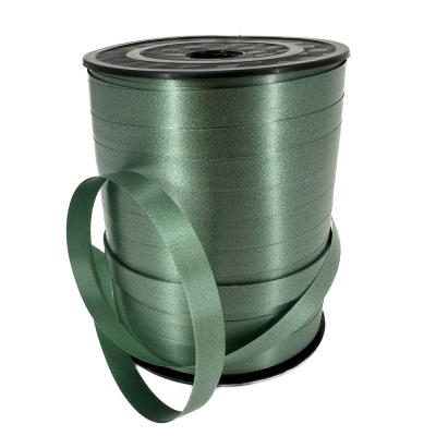 Stuha VÁZACÍ CURLY RIBBON TMAVĚ ZELENÁ 10mmx250m