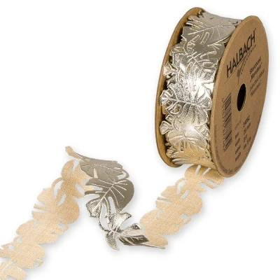 Stuha z umělé kůže Monstera