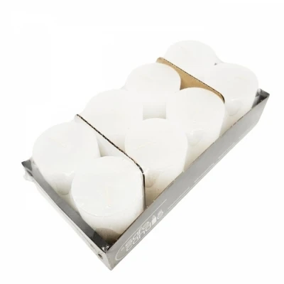 SVÍČKA rustiek 80/60mm Wit