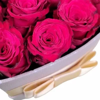 Valentýnské srdce růží CHRISTINE malé