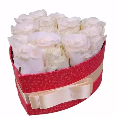 Valentýnské srdce růží FLORENCE malé