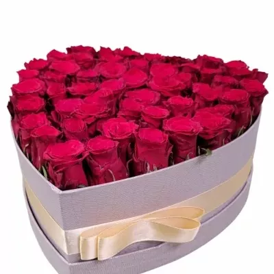 Valentýnské srdce růží MARIANNE velké