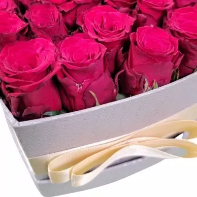 Valentýnské srdce růží MARIANNE velké