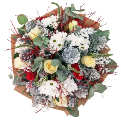 Vánoční kytice - výběr od floristy 2.650 Kč