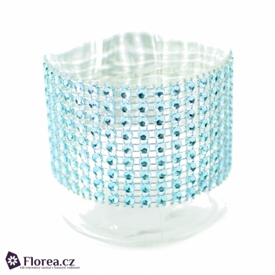 BOTTLE DIAMONT BLUE Ø6x18CM 